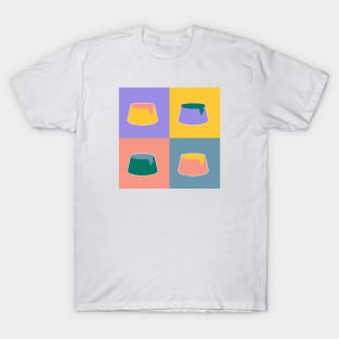 Caramel Pudding Pixel Art Retro T-Shirt